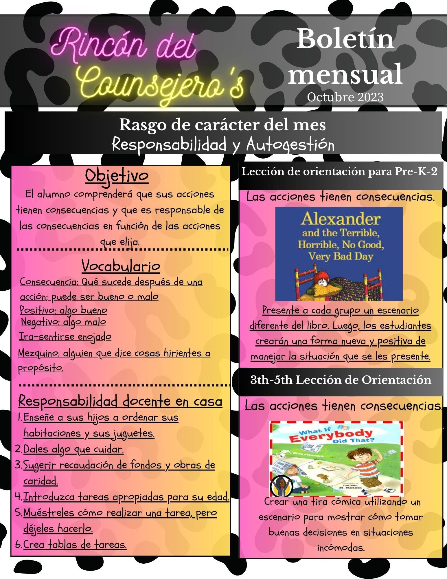 October Newsletter